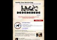 Certify Your Service Dog
